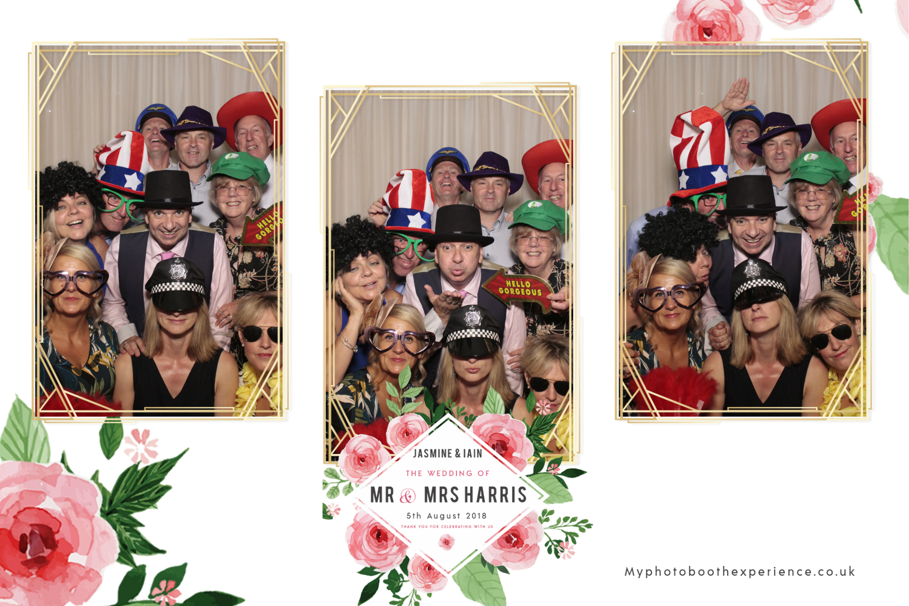 Mr & Mrs Harris  | View more photos from the event at gallery.myphotoboothexperience.co.uk/u/MyPhotoBoothExperienceLtd/Mr-Mrs-Harris